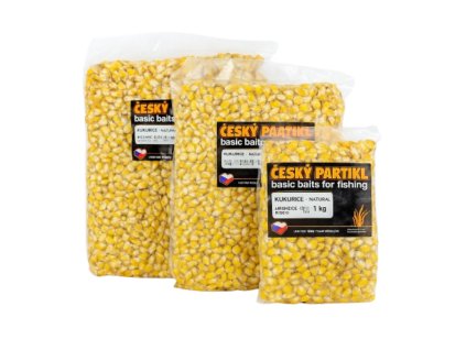 Český Partikl Kukuřice vařená NATURAL 3 kg