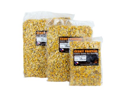 Český Partikl Kukuřice vařená ČESNEK 5 kg