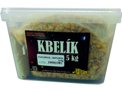 Český Partikl Kukuřice vařená MED - kbelík 5 kg