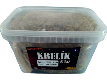 Český Partikl MIX vařený kukuřice pšenice řepka kbelík 5 kg