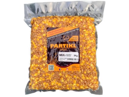 Český Partikl MIX vařený kukuřice pšenice 1 kg