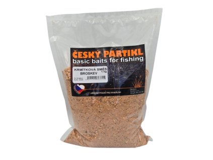 Český Partikl Krmítková směs broskev 1 kg