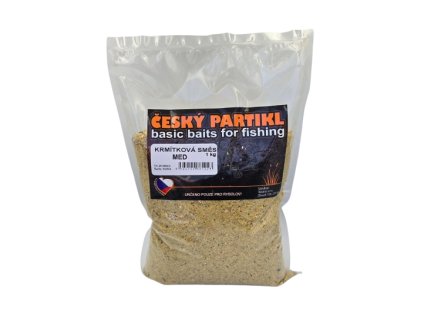 Český Partikl Krmítková směs med 1 kg
