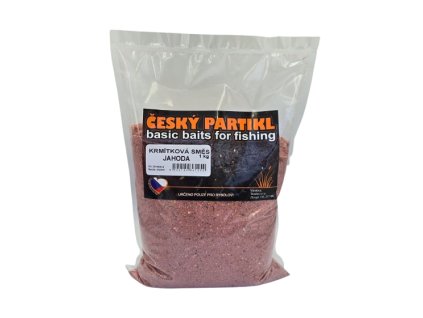 Český Partikl Krmítková směs jahoda 1 kg