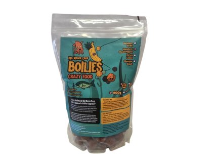 Boilies Crazy Food Mandarin Black Pepper 20 mm 800 g