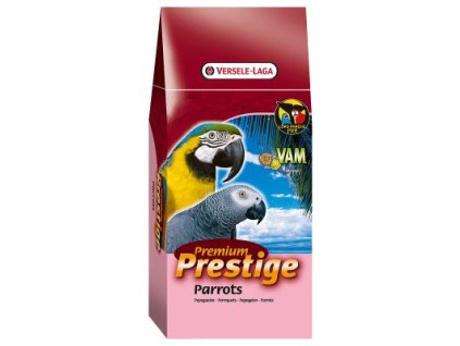 16898 versele laga prestige parrots pro velke papousky 15 kg