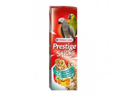 16928 versele laga prestige sticks pro velke papousky exotic fruit 2x70 g