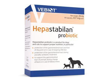 Hepastabilan Probiotic pro psy a kočky 60cps