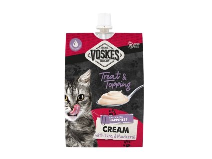 Voskes Cream Snacks Cat s tuňákem a makrelou 90 g