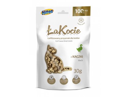 Pochoutka mrazem sušené Kachní prsa pro kočky 30g