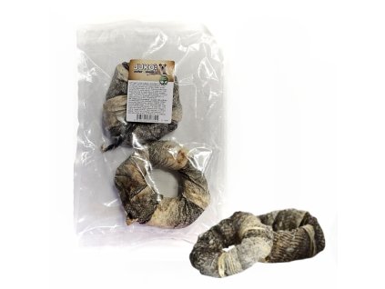Tresčí kůže sušená Kroužek JUKO 100 g (2 ks)