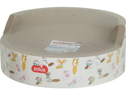 Škrabadlo CHATOUILLE Lepenkové kulaté Zolux