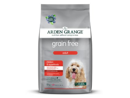 Arden Grange GF Dog Adult Chicken&Superfoods 12kg