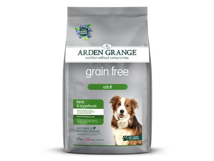 Arden Grange GF Dog Adult Lamb&Superfoods 12kg