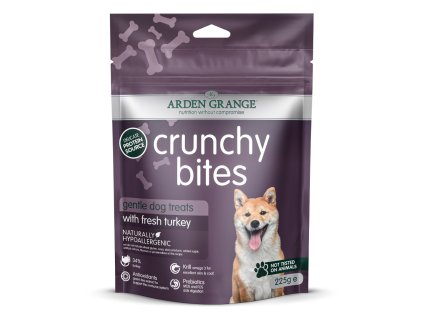 Arden Grange Crunchy Bites with fresh Turkey 225g