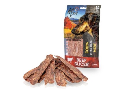 Pochoutka KIDDOG SUPER PREMIUM hovězí maso 100g