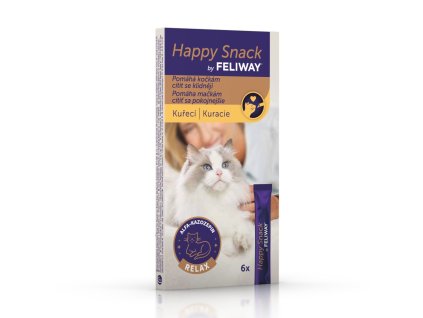 Feliway Happy Snack Kuřecí 6x15g