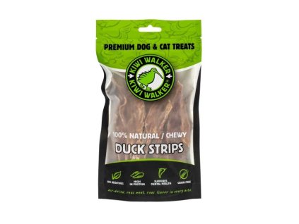 Pochoutka vzduchem sušené kachní plátky 100g Kiwi