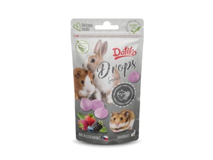 Dafiko drops pro hlodavce lesní směs 75g