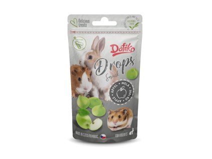 Dafiko drops pro hlodavce jablko 75g