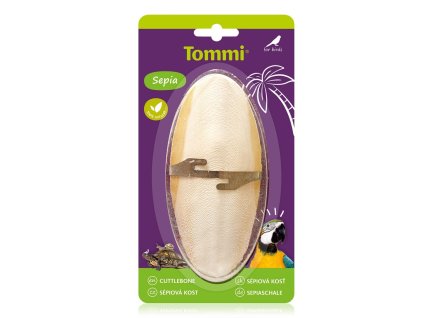 Kost Sépiová na kartě blistr 12cm