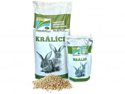 KKV DN granule pro králíky vykrm kraliku s kokcidiostatikem ZS Dynín 10kg