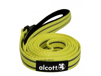 Alcott Reflexní vodítko pro psy žluté velikost M