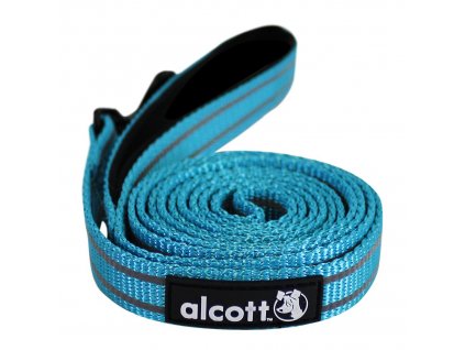 Alcott Reflexní vodítko pro psy modré velikost S