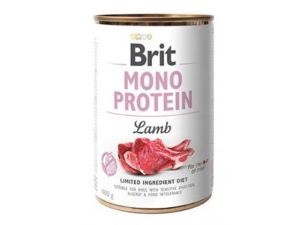 Brit Dog konz Mono Protein Lamb 400g