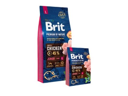 1414 brit premium by nature junior l 15 kg
