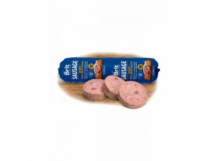 Brit Sausage Beef & Fish-Sport formula 800g