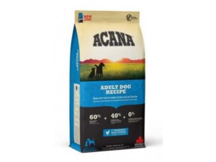 Acana Dog Adult Recipe 17kg krmivo pro dospělé psy