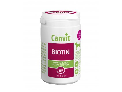 14237 canvit biotin ochucene pro psy 230 g new