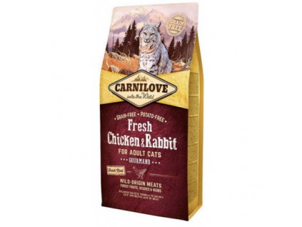 Carnilove Cat Fresh Chicken Rabbit for Adult 6kg