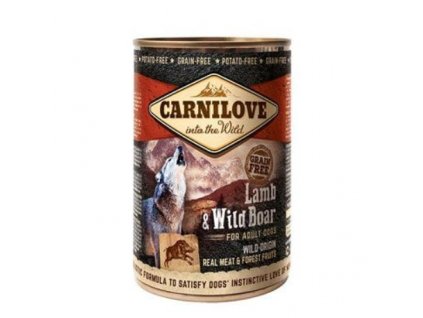 Carnilove Wild konz Meat Lamb & Wild Boar 400g