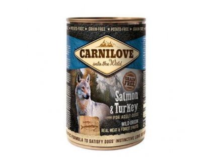 Carnilove Wild konz Meat Salmon & Turkey 400g