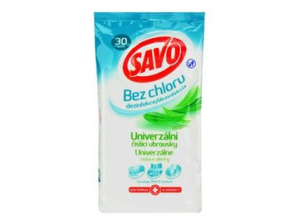 Savo Univerzální ubrousky Eukalyptus 30ks