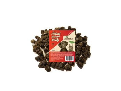 NATURECA pochoutka Masové kostky Jehně, 100%maso 150g