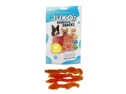 JUKO Snacks Chicken Soft jerky made by hand 70 g