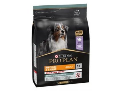 ProPlan Dog Adult Medium&Large GrainFree Turkey 2,5kg