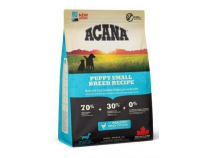 Acana Dog Puppy Small Breed Recipe 2kg krmivo pro pro štěňata a mladé psy malých plemen