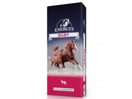 Energys Baby 25 kg Krmivo granule Energys horse Baby pro hříbata mladé koně s laktózou
