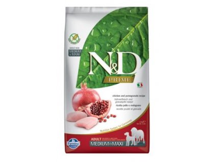 N&D PRIME DOG Puppy M/L Chicken & Pomegranate 2,5kg