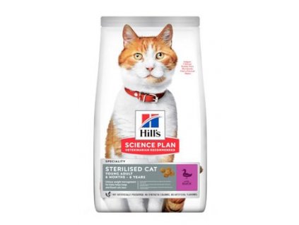 Hill's Fel. SP Adult Sterilised Cat Duck 10kg