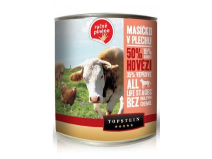 Topstein Masíčko v plechu - hovězí 800g