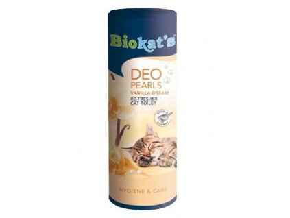 Biokat's osvěžovač WC DEO Pearls baby powder 700g