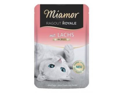 Miamor Cat Ragout kapsa losos v želé 100g LOSOS