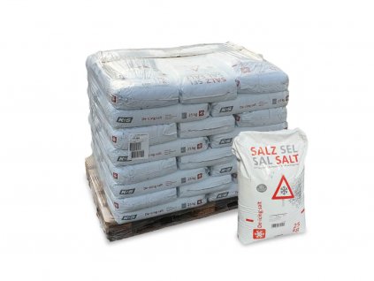 Sůl Posypová 20x25kg PALETA 500 kg hrubá sypká K+S