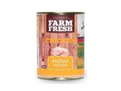 20618 farm fresh dog monoprotein konzerva chicken 800g