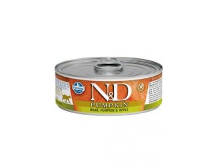 N&D CAT PUMPKIN Adult Boar & Apple 70g